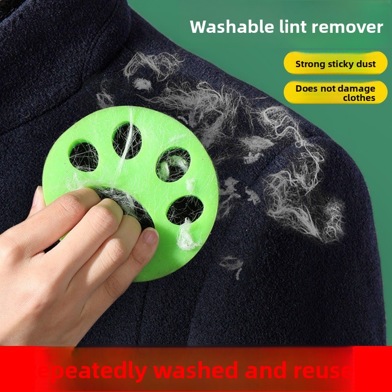 Dust Removal Sticker - 洗濯可能なステッカーで、ほこりやペットの毛などを除去できます。繰り返し使用可能で、洗濯機で洗えます。家庭用衣類に最適です。