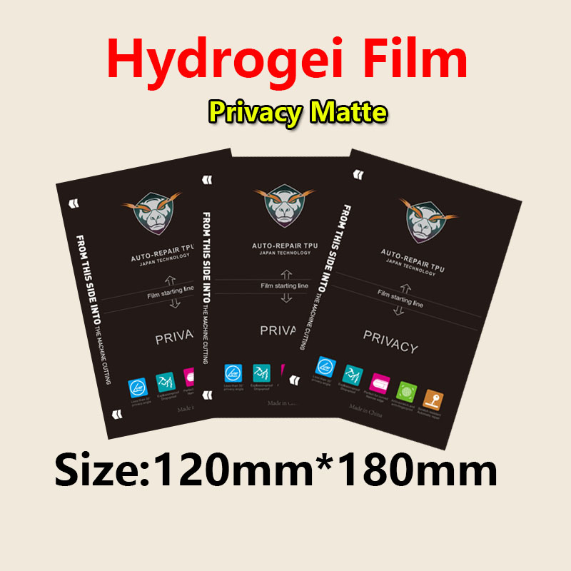 Flexible Tpu Film - 5/25/50/100 個プライバシーマット保護柔軟なハイドロゲルフィルム携帯電話用 TPU スクリーン保護フィルム切断機用