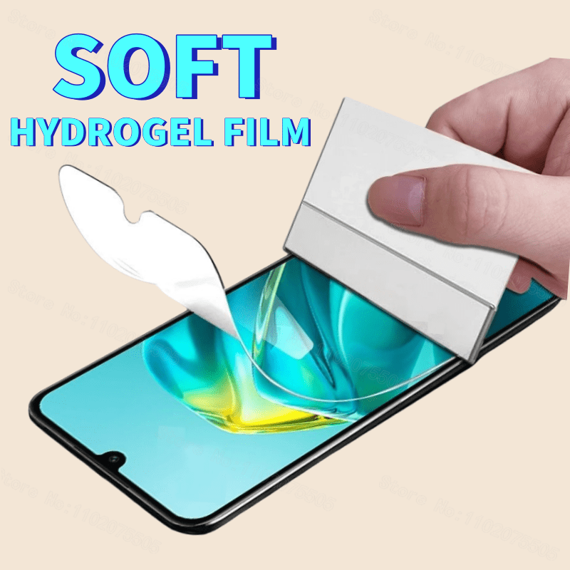 Flexible Tpu Film - 3 個のハイドロゲルフィルム柔軟なフィルムフルカバレッジスクリーンプロテクター Honor X9/X9d/X8c/X70/X7d/X7c/X6c/X5c 用、ソフト TPU