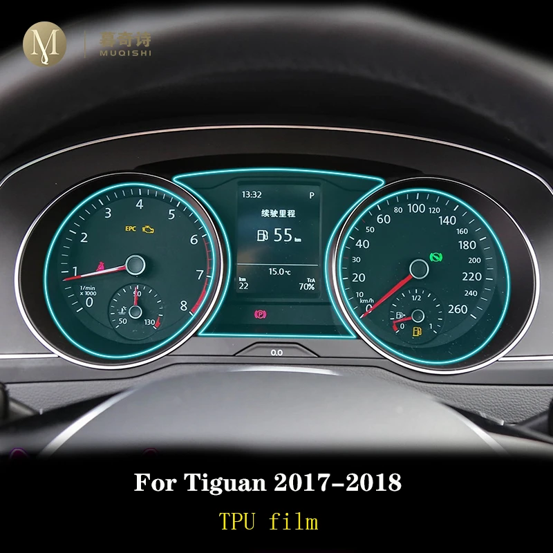 フォルクスワーゲンティグアン用2017 2018ダッシュボー - Glass Protector Auto のレビューと価格