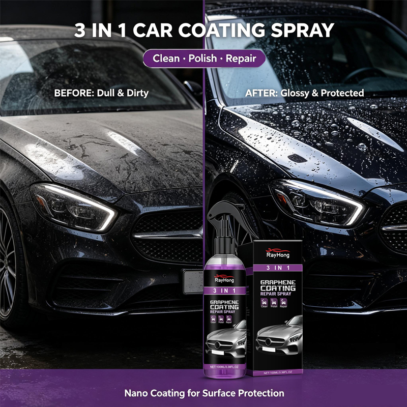 車用セラミックナノコーティング液 ナノクリスタル疎水性層 磨 - Nano Liquid Coating のレビューと価格