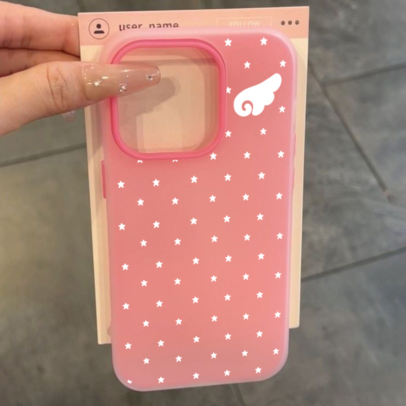 韓国のかわいい美学スター天使の羽2in1スマホケース Xia - Xiaomi Redmi Note 14 のレビューと価格