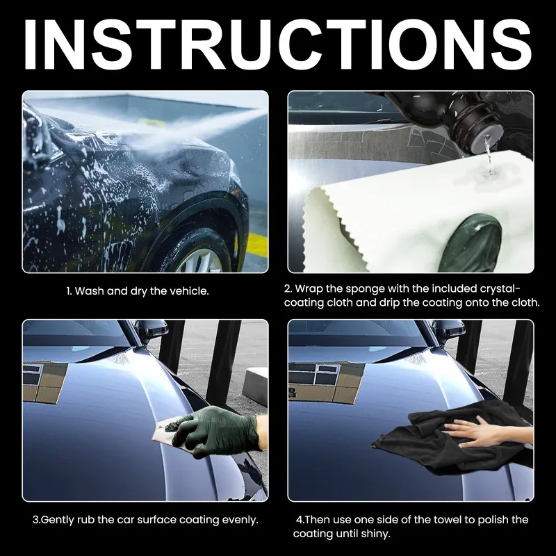 1-5 個ペイント保護液 UV グロー 70ML 高度なカー - Nano Liquid Coating のレビューと価格