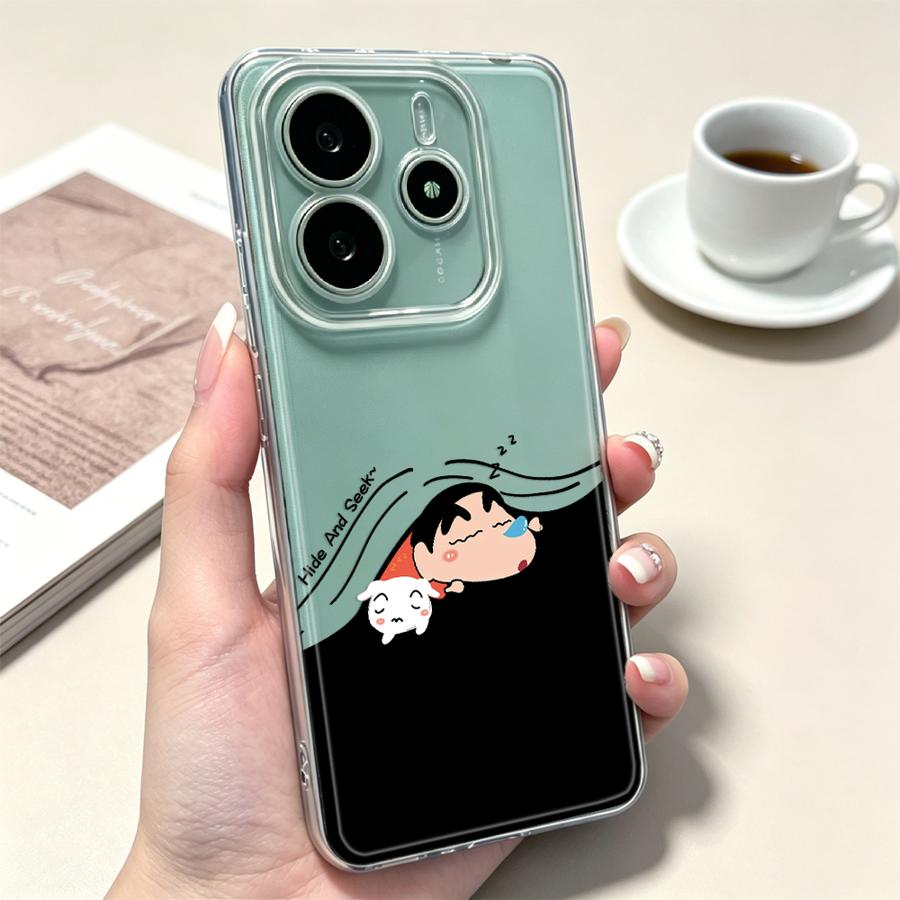 漫画のしんちゃんソフトフォンカバーケース Xiaomi Re - Xiaomi Redmi Note 14 のレビューと価格