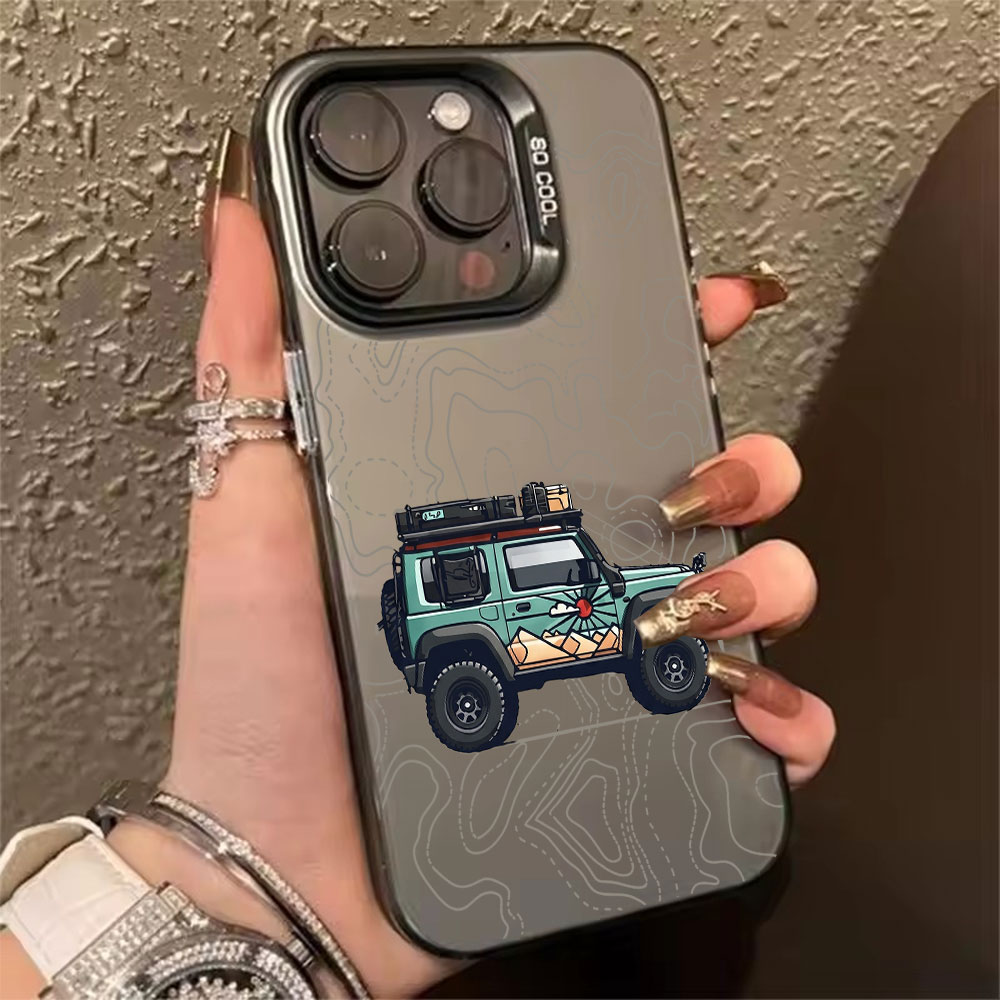 シンプルな車柄のスマホケース iPhone 17 Air 1 - Apple Iphone 15 のレビューと価格