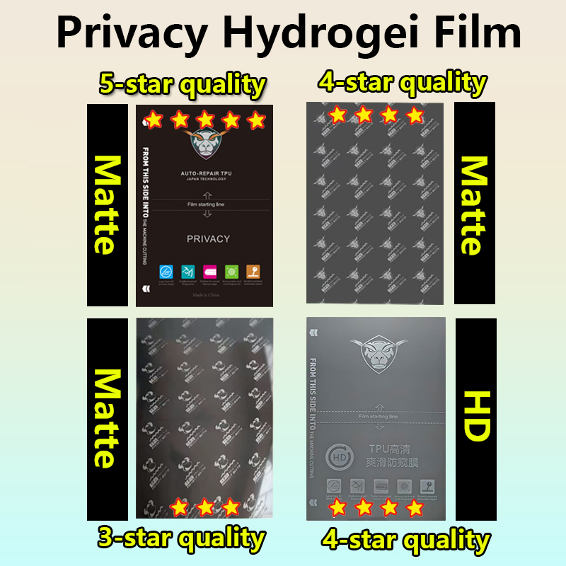 5/50枚入り マット/クリア フレキシブル ハイドロゲルフ - Flexible Tpu Film のレビューと価格