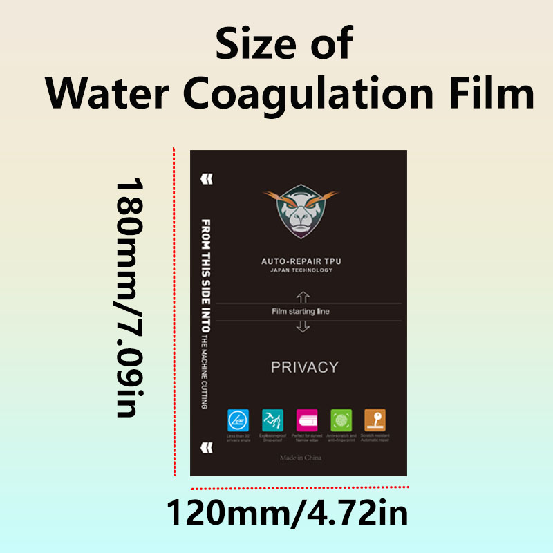 5/50枚入り マット/クリア フレキシブル ハイドロゲルフ - Flexible Tpu Film のレビューと価格